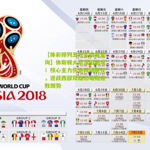 【体彩排列五开奖结果查询】休斯顿火箭深陷困境！核心主力伤退两场硬仗，迎战西部双雄恐难阻连败颓势